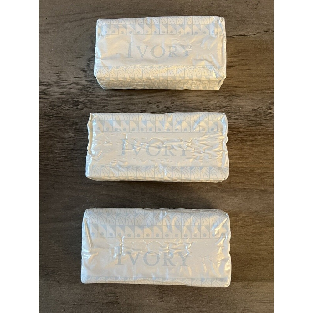 3 Bars of Ivory Original Scent Pure Bath Body Soap New, Sealed